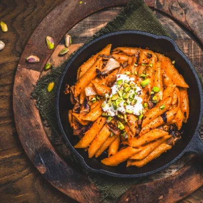 Penne mit Pistazien