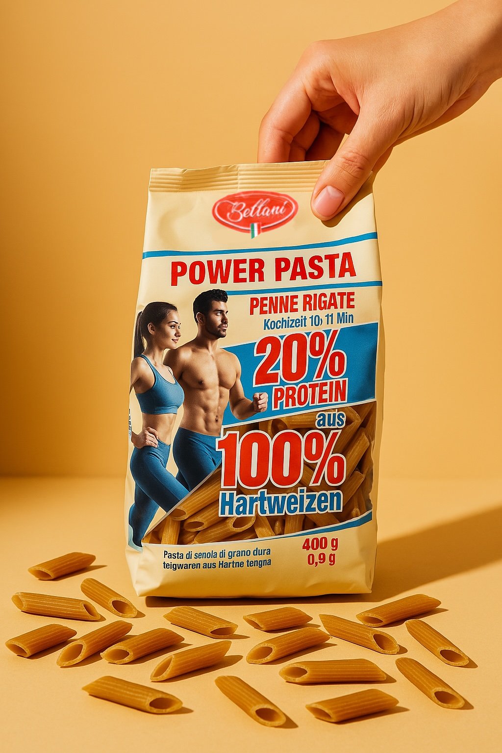 Protein Pasta - Power Pasta Penne Rigate - 20% Protein
